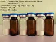 De droge Injectie van Poedercefoperazone Sulbactam, Cephalosporin Antibiotica