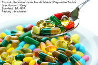 De Tabletten van het Sertralinewaterstofchloride/Mondelinge Verspreidbare Tabletten 50mg