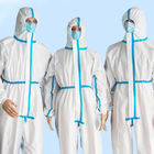 Medisch het virus beschermend kostuum van de Beschermende Kledingsebola van de ethyleenoxidesterilisatie