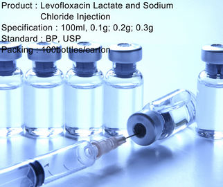 Van het het Volume Parenterale 0,9 Natrium-chloride van de Levofloxacininjectie de Grote Injectie USP