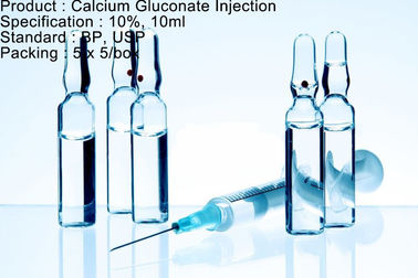 Calciumgluconate Injectie Klein Volume Parenteraal voor Hypocalcemic Tetany