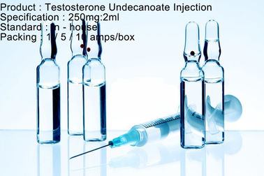 De kleine van het het Medicijntestosteron van het Volumehormoon Injectie van Undecanoate