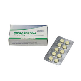 Mondeling van de Acetaattabletten 50mg Luteinizing van Geneeskundecyproterone het Hormoonsupplement