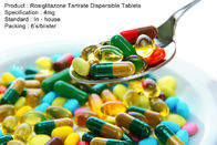 Verspreidbare de Tabletten4mg Mondelinge Medicijnen van het Rosiglitazonetartraat
