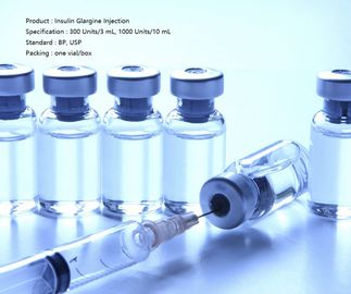 De Oorsprong Injectio 300 Units/3 ml, 1000 Units/10 ml van insulineglargine Rdna