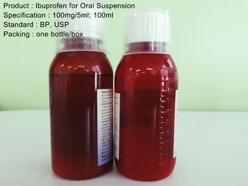 Ibuprofen voor Mondelinge Opschorting 100mg/5ml; 100ml mondelinge Medicijnenibuprofen Droge Stroop