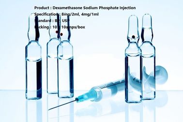 4mg/1ml kleine van het het Natriumfosfaat van Volume Parenterale Dexamethasone de Injectiedosering 