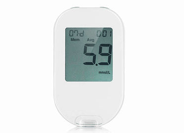 6 Bloedglucosemeter van het seconden de snel Diabetes Testende Materiaal met Wachtwoordcode