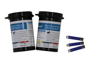 Pathologische van de het Bloedglucose van het Analysemateriaal de Teststrook voor de Snelle Test van de Glucosemonitor