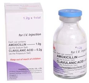 Het droge Kalium van de Amoxicilineclavulanate van de Poederinjectie