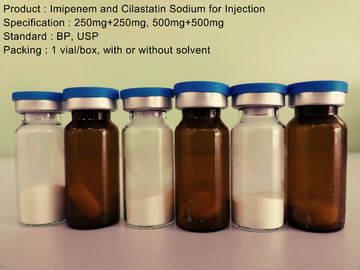 Van de het Poederinjectie van USP het Droge Natrium van de Antibioticaimipenem Cilastatin