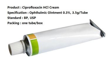 Ciprofloxacinhcl Ooggeneeskunde 0,3% 3,5 g/Tube, Oogroomzalf