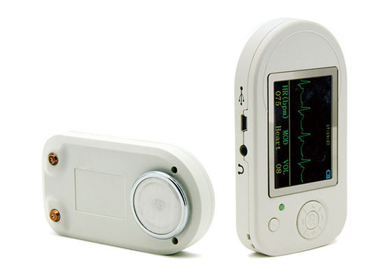 Visuele Verwijderbare Batterij 2,4“ Elektronische Digitale Stethoscoop