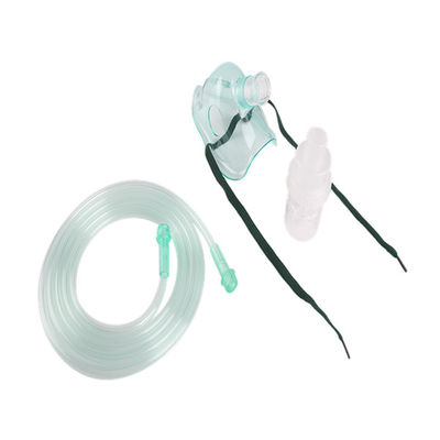 EO Transparante Zuurstofmasker van Pvc van de Gas het Steriele Medische Verstuiver
