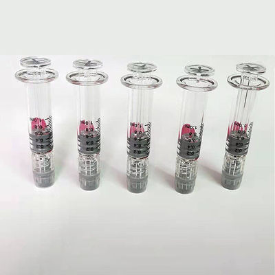 Spuit van het Luer de Slot Opnieuw gevulde 0.5ml 1ml Beschikbare Glas voor Cbd-Olie